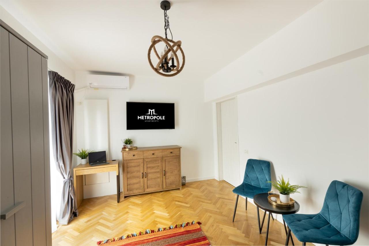 Metropole Apartments Panoramic Ateneum Bukarest Eksteriør billede