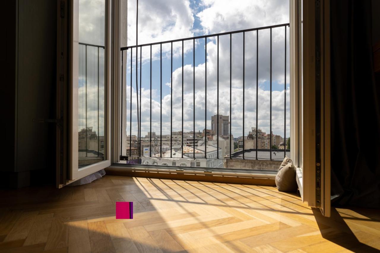 Metropole Apartments Panoramic Ateneum Bukarest Eksteriør billede