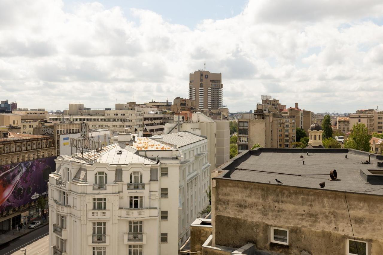 Metropole Apartments Panoramic Ateneum Bukarest Eksteriør billede