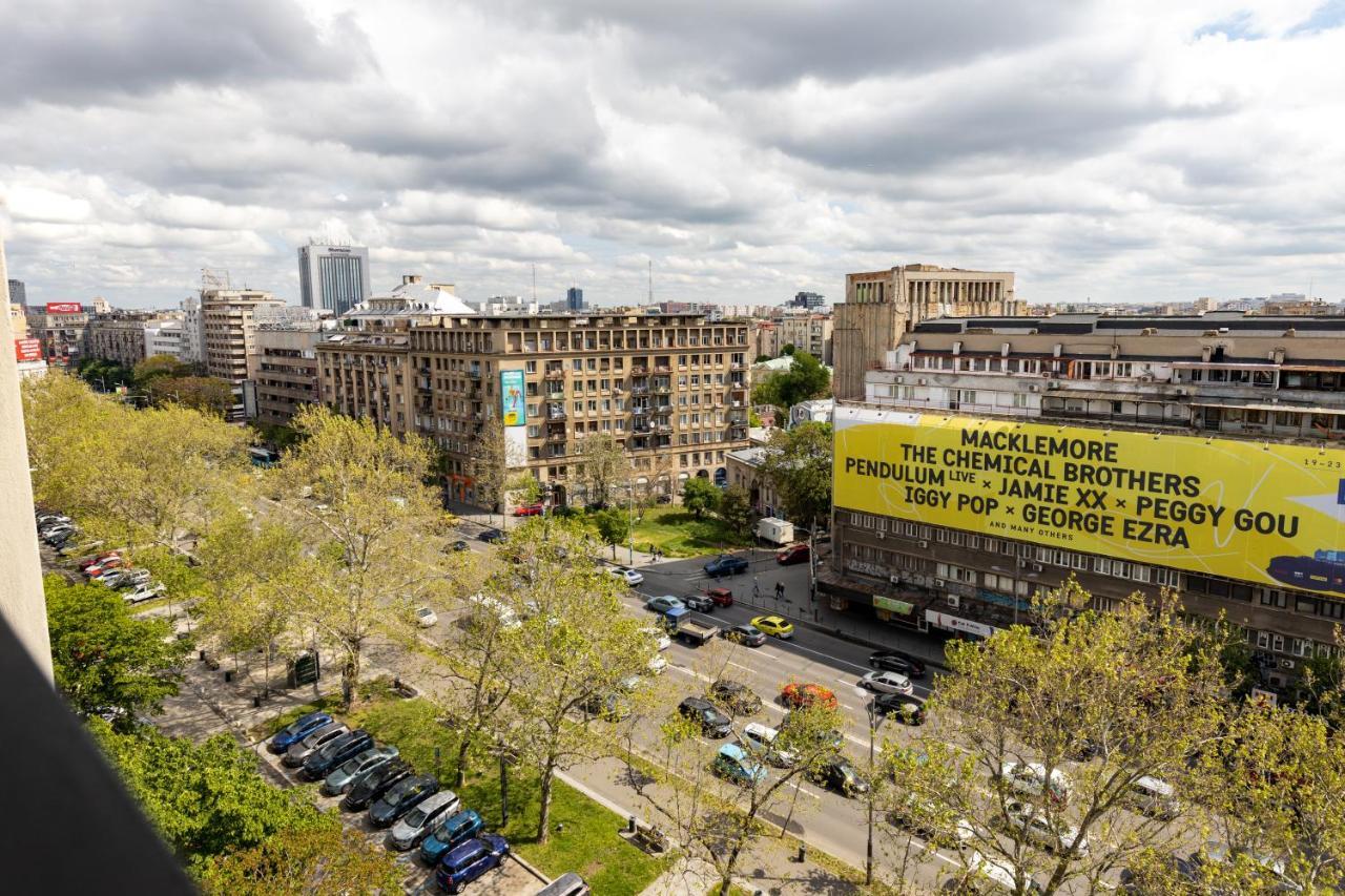Metropole Apartments Panoramic Ateneum Bukarest Eksteriør billede